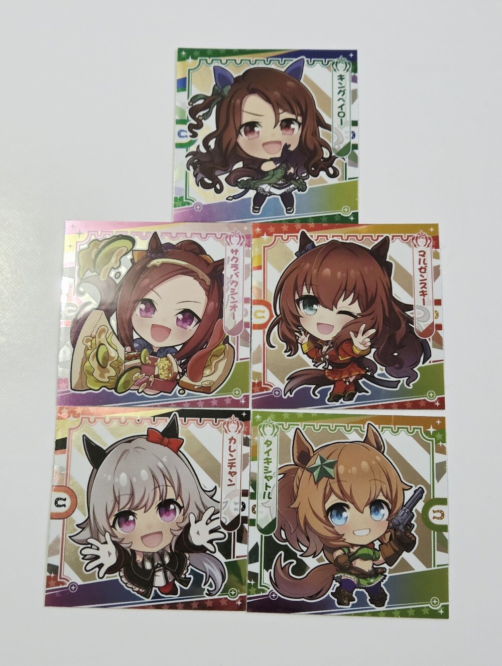 *5 for $20* Umamusume: Pretty Derby Chibi Sticker Pack - Horse Girl